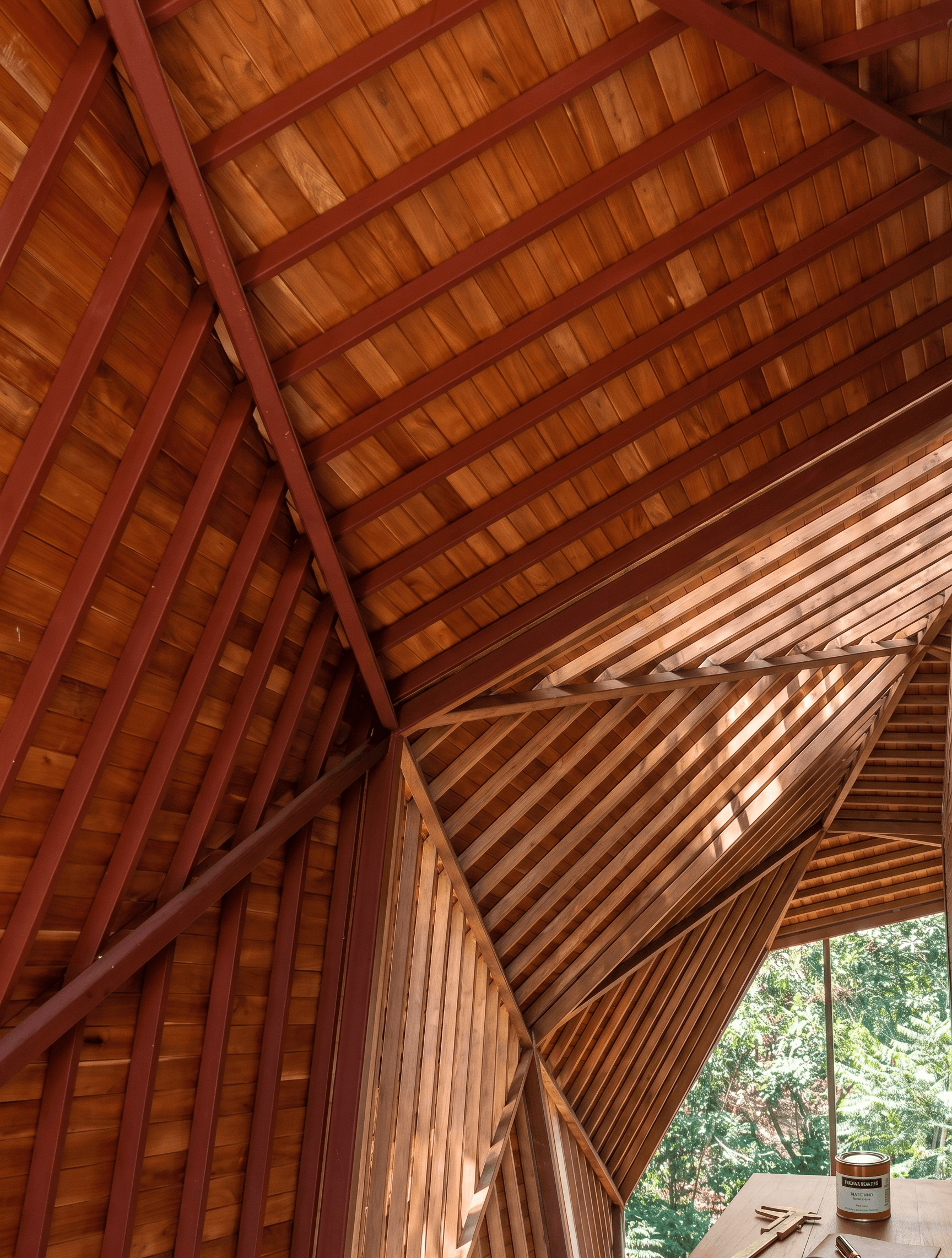 Modern Architectural Roof at Akurassa