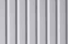 White fluted wall panels