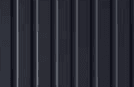 Black fluted panels