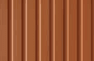Orange fluted panels